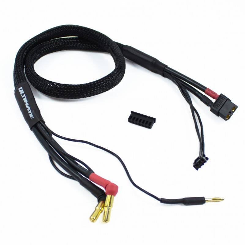 2S CHARGE CABLE LEAD XT60 - PK 4mm & 5mm (60cm) - UR46502-XT 2S CHARGE CABLE LEAD XT60 - PK 4mm & 5mm (60cm) - UR46502-XT