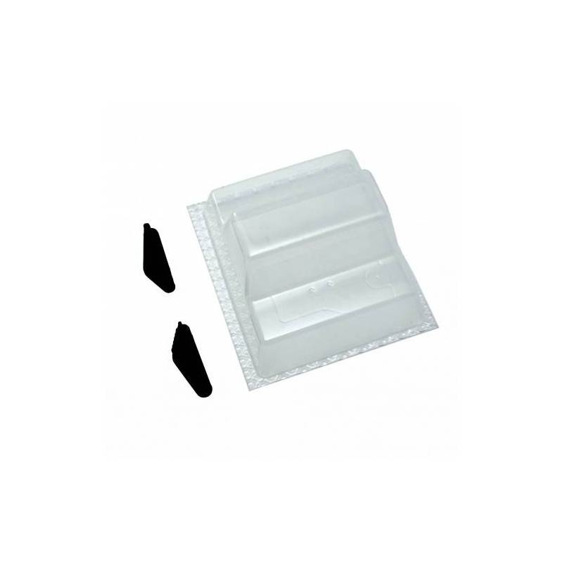 ALERONES LEXAN TRAPECIOS DEL. XRAY XB8 CON SOPORTES NEGROS (2+2) ALERONES LEXAN TRAPECIOS DEL. XRAY XB8 CON SOPORTES NEGROS (2+2)