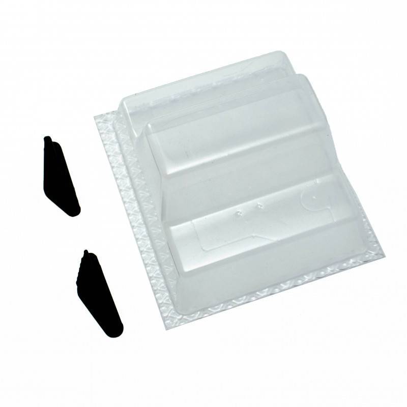 ALERONES LEXAN TRAPECIOS DEL. MBX8 CON SOPORTES NEGROS (2+2) ALERONES LEXAN TRAPECIOS DEL. MBX8 CON SOPORTES NEGROS (2+2)