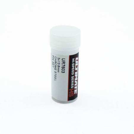3x13.8 mm KIT PINS ACERO CROMADO (10u.)