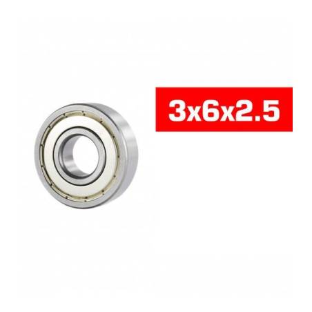 3x6x2.5mm KIT RODAMIENTOS HS TAPAS METALICAS (2u.)