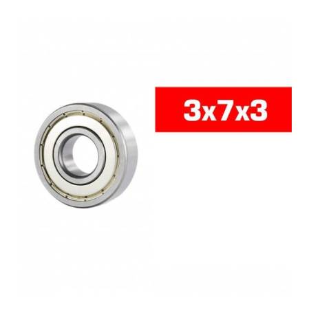 "3x7x3mm ""HS"" METAL SHIELDED BEARING SET (2pcs) - UR7814-2 - ULTIMA
