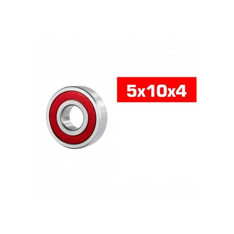 """5x10x4mm """"HS"""" RUBBER SEALED BEARING SET (10pcs)"" - ULTIMATE """5x10x4mm """"HS"""" RUBBER SEALED BEARING SET (10pcs)"" - ULTIMATE