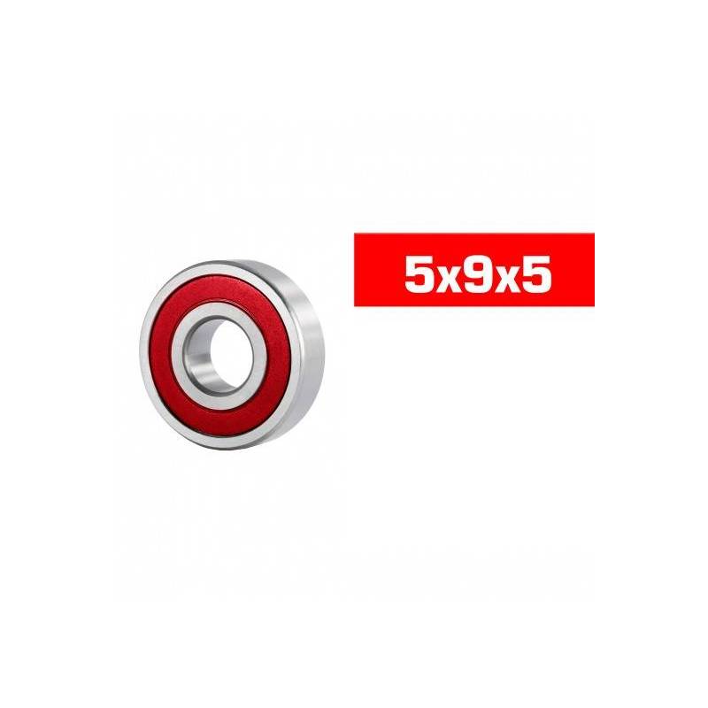 "5x9x5mm ""HS"" RUBBER SEALED BEARING SET (2pcs) - UR7831-2 - ULTIMAT "5x9x5mm ""HS"" RUBBER SEALED BEARING SET (2pcs) - UR7831-2 - ULTIMAT