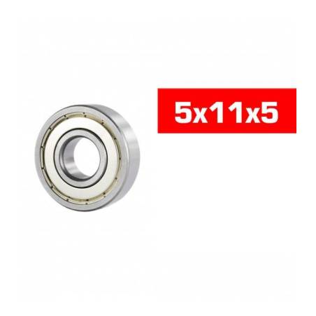 5x11x5mm KIT RODAMIENTOS HS  TAPAS METALICAS (2u.)