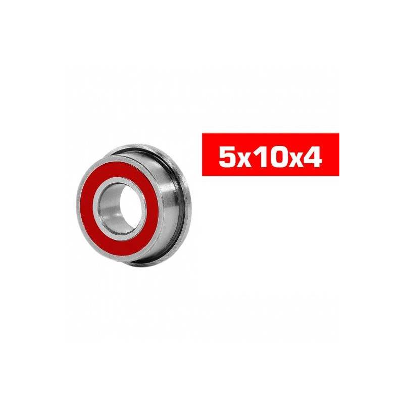 "5x10x4mm FLANGED ""HS"" RUBBER SEALED BEARING SET (10pcs) - UR7833 - "5x10x4mm FLANGED ""HS"" RUBBER SEALED BEARING SET (10pcs) - UR7833 -