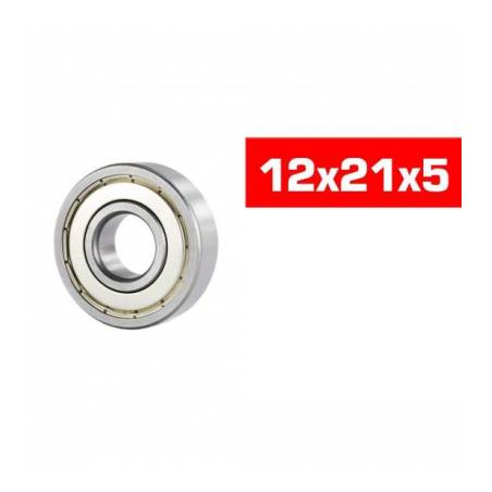 "12x21x5mm ""HS"" METAL SHIELDED BEARING SET (2pcs) - UR7848-2 - ULTI