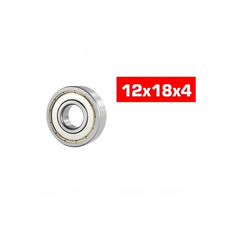 """12x18x4mm """"HS"""" METAL SHIELDED BEARING SET (10pcs)"" - ULTIMA """12x18x4mm """"HS"""" METAL SHIELDED BEARING SET (10pcs)"" - ULTIMA