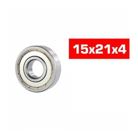 15x21x4mm KIT RODAMIENTOS HS TAPAS METALICAS (2u.)