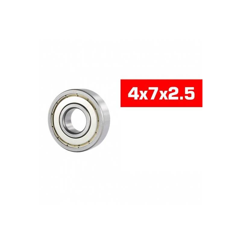 "4x7x2.5mm ""HS"" METAL SHIELDED BEARING SET (2pcs) - UR7856-2 - ULTI "4x7x2.5mm ""HS"" METAL SHIELDED BEARING SET (2pcs) - UR7856-2 - ULTI