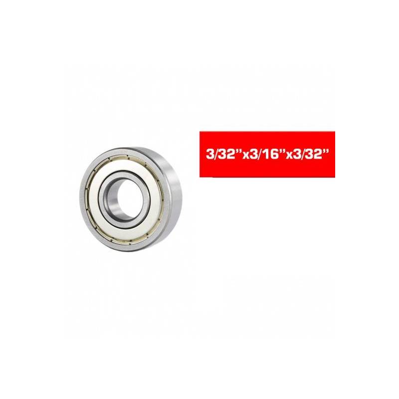 "3/32""x3/16""x3/32"" ""HS"" METAL SHIELDED BEARING SET (2pcs) - UR78 "3/32""x3/16""x3/32"" ""HS"" METAL SHIELDED BEARING SET (2pcs) - UR78
