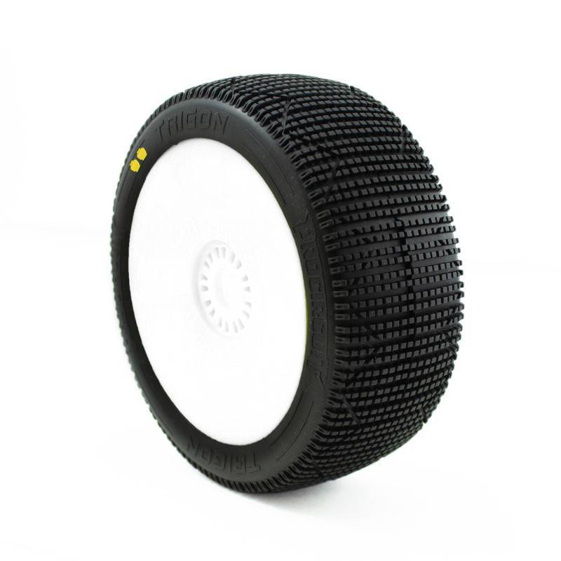 TRIGON S2 (SOFT) MOUNTED WHITE (2pcs.) - PROCIRCUIT - PCW2007-S2 TRIGON S2 (SOFT) MOUNTED WHITE (2pcs.) - PROCIRCUIT - PCW2007-S2