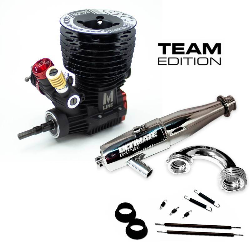 ENGINE MXR CERAMIC TEAM EDITION WITH 2141 SS PIPE SET - ULTIMATE ENGINE MXR CERAMIC TEAM EDITION WITH 2141 SS PIPE SET - ULTIMATE