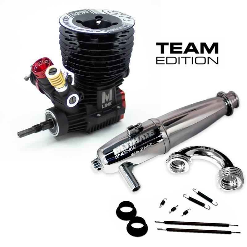 ENGINE MXR CERAMIC TEAM EDITION WITH 2142 SS PIPE SET - ULTIMATE ENGINE MXR CERAMIC TEAM EDITION WITH 2142 SS PIPE SET - ULTIMATE
