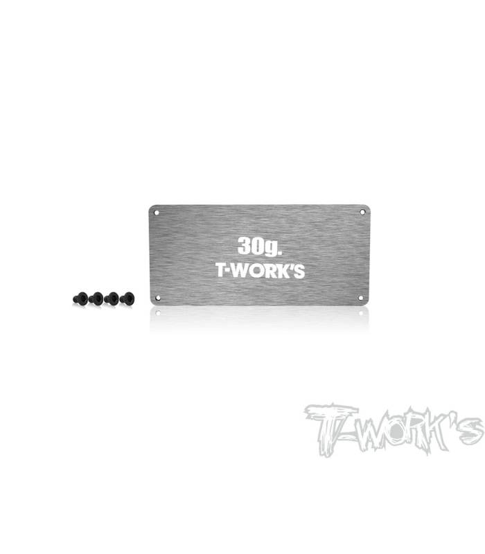 Steel ESC Weight 30g ( For AE RC10 B7/B6.4 ) Steel ESC Weight 30g ( For AE RC10 B7/B6.4 )