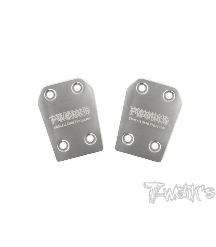 Rear Chassis Skid Protector (Associated RC8) 2pcs. - TO-220-RC8 Rear Chassis Skid Protector (Associated RC8) 2pcs. - TO-220-RC8