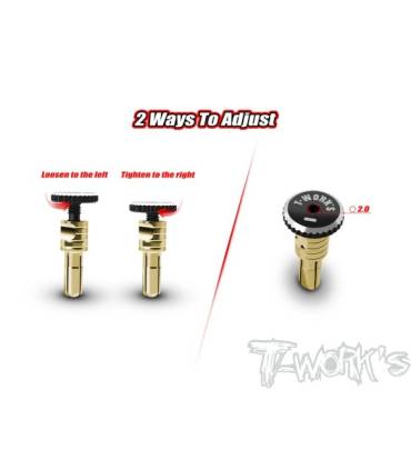Quick Lock Battery Connecter 5mm (Red/ Black) - TWORKS