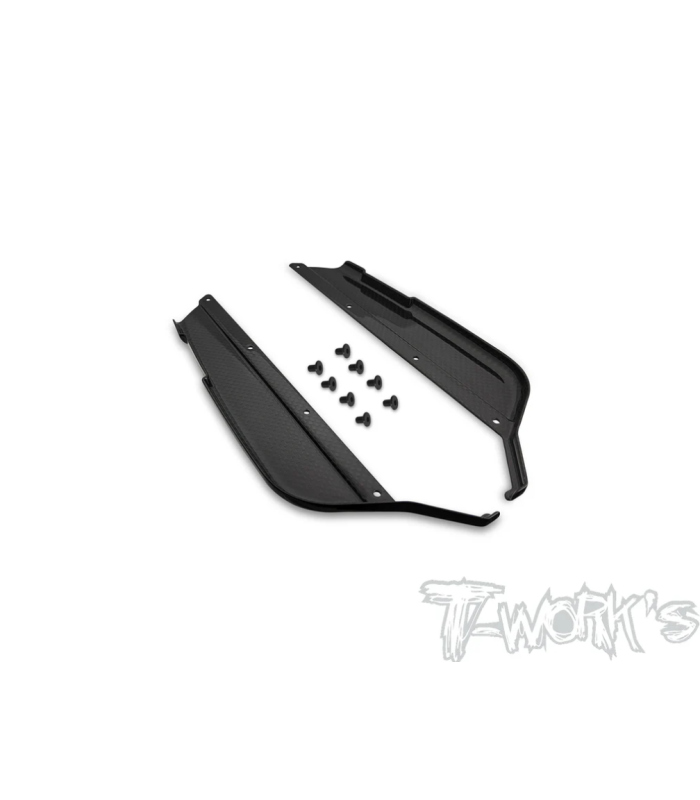 Bandejas laterales carbono para Sworkz S35.4 - TWORKS Bandejas laterales carbono para Sworkz S35.4 - TWORKS