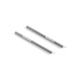 REAR LOWER INNER PIVOT PIN WITH FLAT SPOT  (2) - 337311 - XRAY