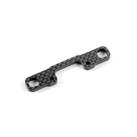 GRAPHITE REAR UPPER ARM HOLDER 3.5MM - FRONT - 343040 - XRAY