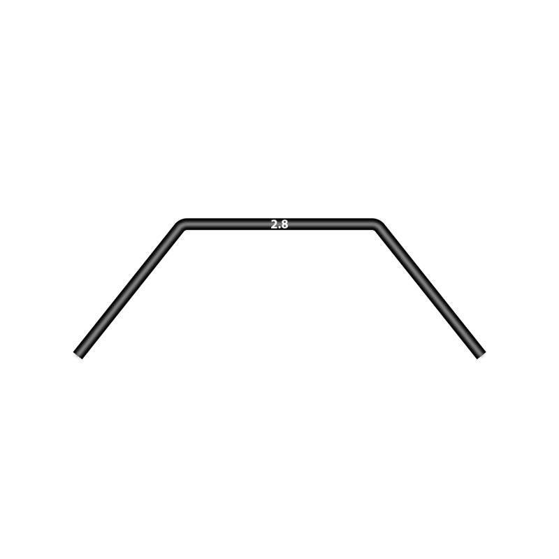 ANTI-ROLL BAR REAR 2.8 MM - XRAY - 343478