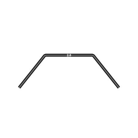 ANTI-ROLL BAR REAR 2.8 MM - XRAY - 343478