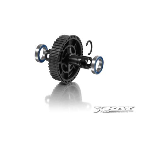 REAR SOLID AXLE - LIGHTWEIGHT - SET  - 345101 - XRAY