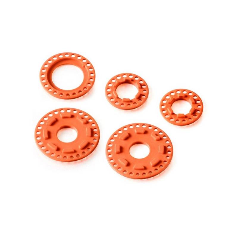 COMPOSITE BELT PULLEY COVER SET - GRAPHITE - 345800-O - XRAY COMPOSITE BELT PULLEY COVER SET - GRAPHITE - 345800-O - XRAY