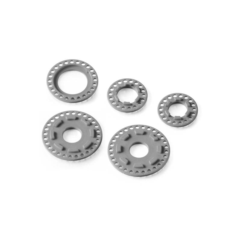 COMPOSITE BELT PULLEY COVER SET - GRAPHITE - XRAY - 345800-G COMPOSITE BELT PULLEY COVER SET - GRAPHITE - XRAY - 345800-G