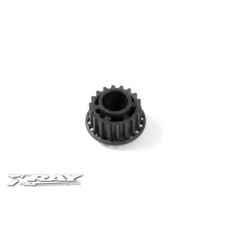 POLEA LATERAL DE MATERIAL COMPOSITE 18T O8 - TRASERA - XRAY - 345838