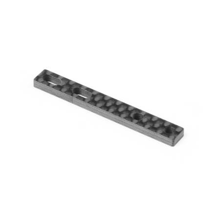 GRAPHITE ADJUSTABLE SHIM FOR RADIO PLATE 2.5MM - XRAY - 346116