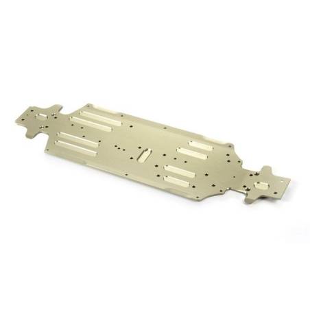 XB8E ALU CHASSIS - SWISS 7075 T6 (3MM)  - 351109 - XRAY