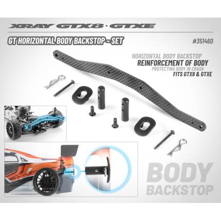 GT HORIZONTAL BODY BACKSTOP - SET - XRAY - 351460