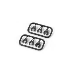 CASTER CLIPS XB8 (2) - XRAY - 352381
