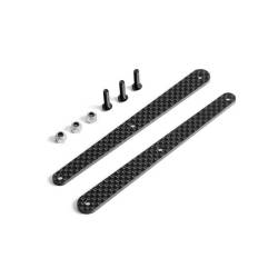 GRAPHITE INSERT FOR MEDIUM REAR COMPOSITE BRACE - SET - 353280 - XRAY