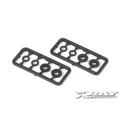 COMPOSITE SET OF SHIMS FOR SHOCKS - DELRIN - V2 (2) - 358019 - XRAY