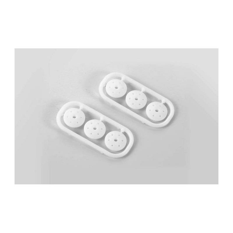 "SHOCK PISTON SET 6-HOLE (1.2  1.3  1.4MM) - DELRIN - V3 - 358033 - X
