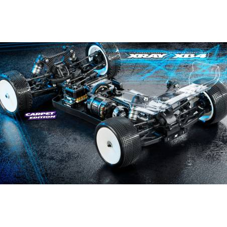 XRAY XB4C'24 COCHE ELÉCTRICO OFF-ROAD 4WD 1/10 PARA ALFOMBRA - 360014