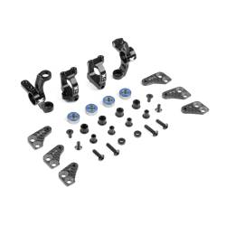 ALU STEERING BLOCKS & 7° C-HUBS - LIGHTWEIGHT - SET