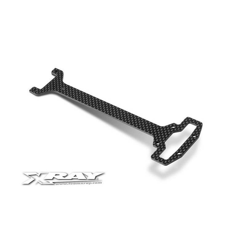 GRAPHITE FRONT UPPER DECK 2.0MM - V2 - 361160 - XRAY GRAPHITE FRONT UPPER DECK 2.0MM - V2 - 361160 - XRAY
