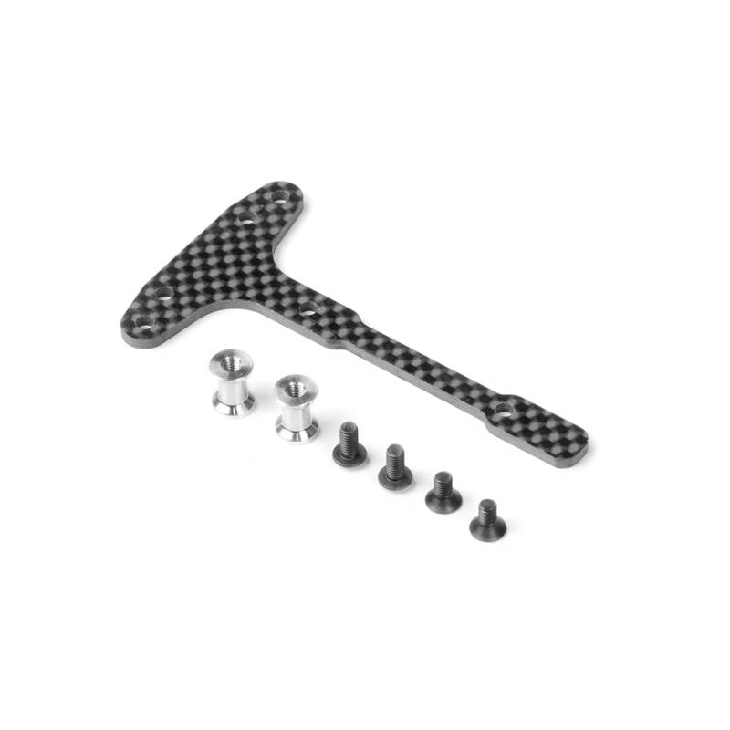 GRAPHITE CHASSIS T-BRACE - FRONT - SET - XRAY - 361299 GRAPHITE CHASSIS T-BRACE - FRONT - SET - XRAY - 361299