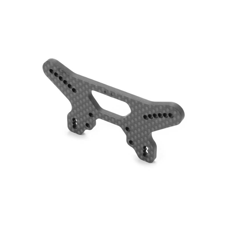 CARBON SHOCK TOWER FOR HS BULKHEAD - 2-DOTS - FRONT - XRAY - 362089 CARBON SHOCK TOWER FOR HS BULKHEAD - 2-DOTS - FRONT - XRAY - 362089
