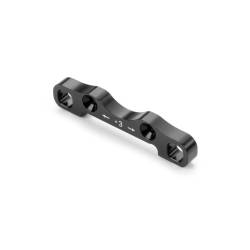 ALU LOWER SUSP. HOLDER HS BULKHEAD -WIDE -FRONT-REAR - XRAY - 362324