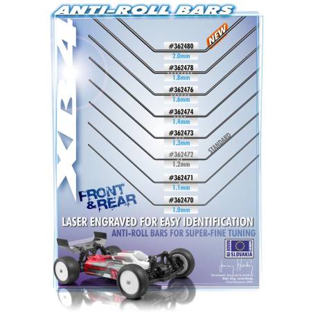 BARRA ESTABILIZADORA DE 2.0 MM - XRAY - 362480
