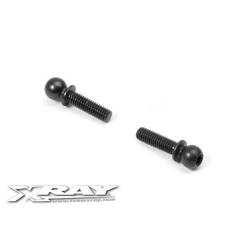BALL END 4.9MM WITH THREAD 10MM (2) - 362652 - XRAY