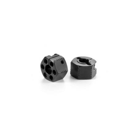 "ALU WHEEL HUB 12MM - OFFSET ""+3.00MM"" (2) - 365358 - XRAY"