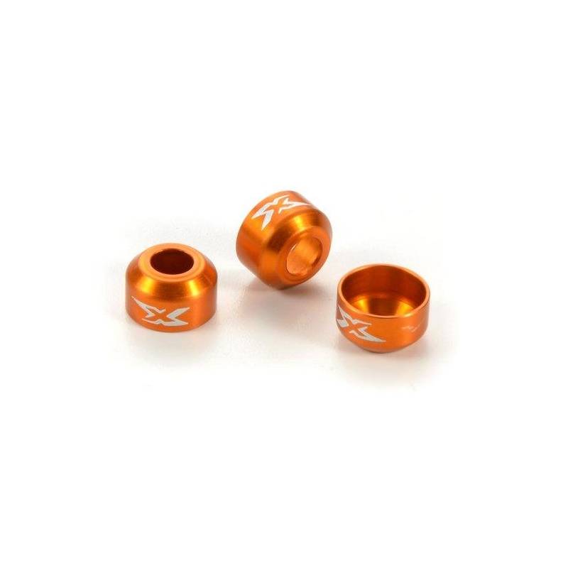 TOPE DE SEGURIDAD CARDAN DE ALUMINIO - NARANJA (3) - XRAY - 365471-O
