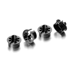 CAZOLETA MUELLE DE AMORTIGUADOR DE ALUMINIO -2MM (4) - XRAY - 368022