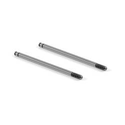 XT2 REAR HARDENED SHOCK SHAFT (2) - 368261 - XRAY