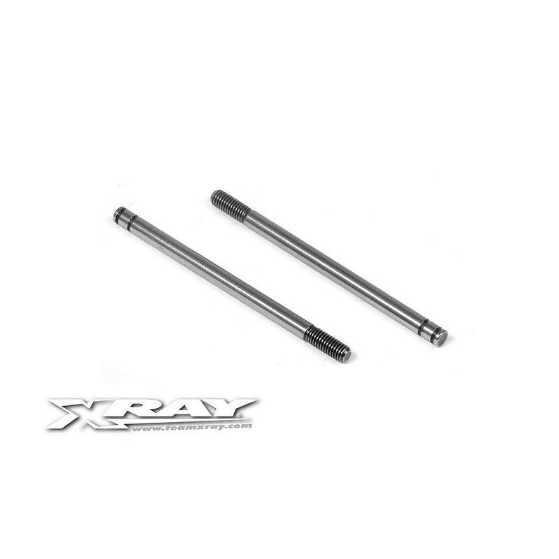 REAR HARDENED SHOCK SHAFT (2) - 368260 - XRAY REAR HARDENED SHOCK SHAFT (2) - 368260 - XRAY